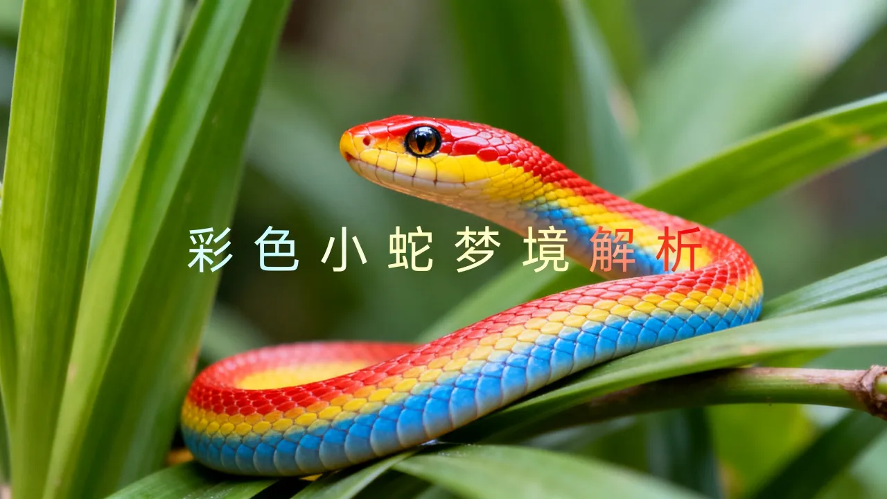 梦到了彩色小蛇意味什么？梦到彩色小蛇是吉是凶