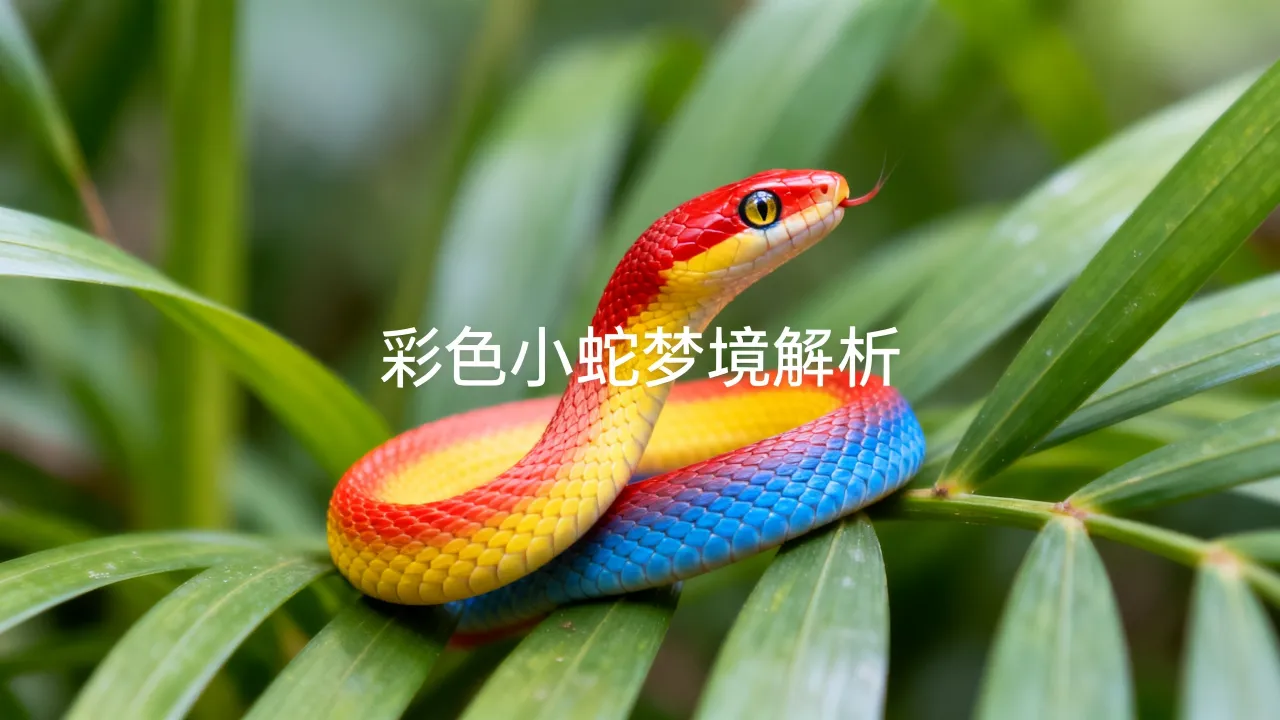 梦到了彩色小蛇意味什么？梦到彩色小蛇是吉是凶