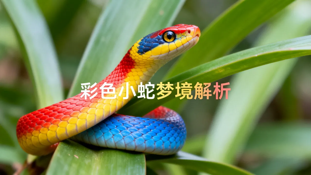 梦到了彩色小蛇意味什么？梦到彩色小蛇是吉是凶