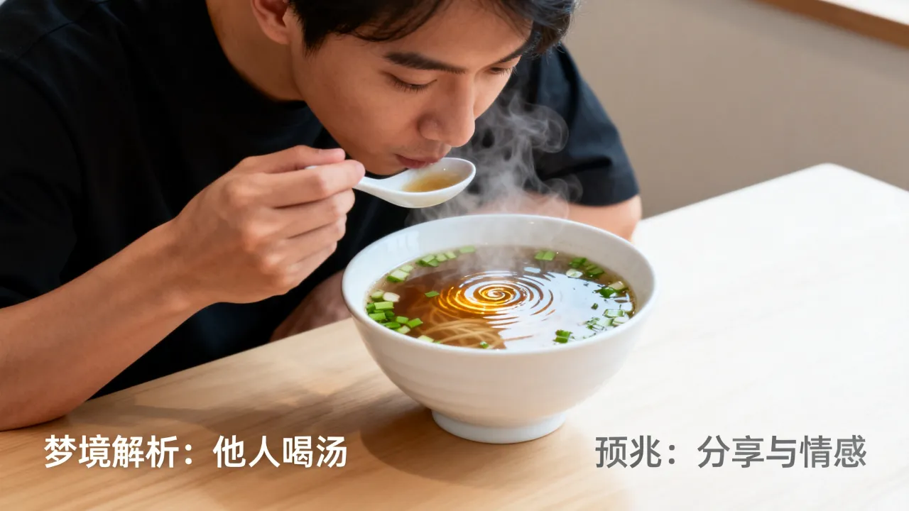 梦见别人喝汤是什么意思?梦见别人喝汤有何预兆,是吉是凶? 梦见别人喝汤是什么意思?梦见别人喝汤有何预兆,是吉是凶?