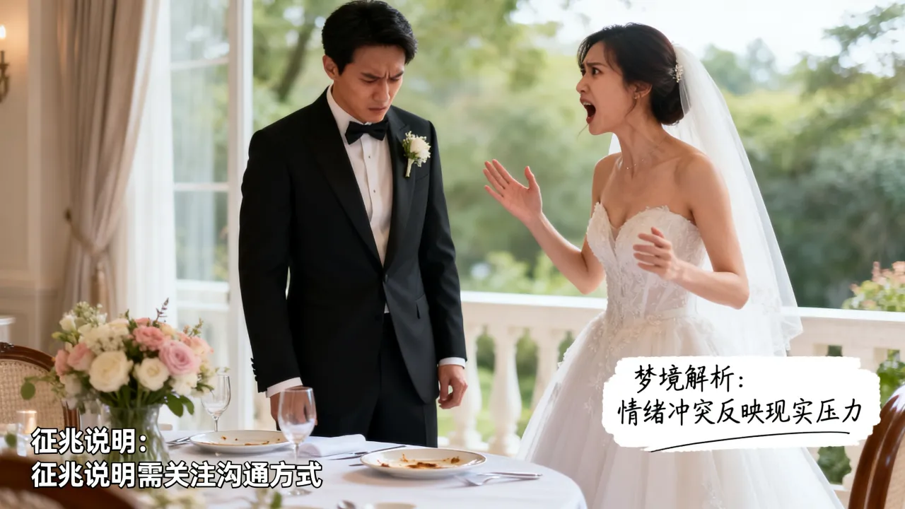梦见自己结婚吵架有什么意思，梦见结婚吵架是什么征兆