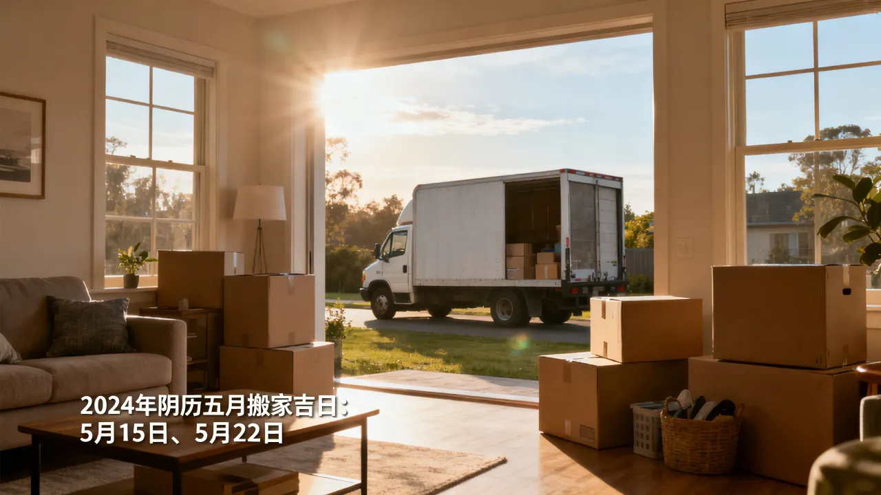 阴历五月可以搬家吗?2025年阴历五月搬家黄道吉日有哪些 阴历五月可以搬家吗?2025年阴历五月搬家黄道吉日有哪些