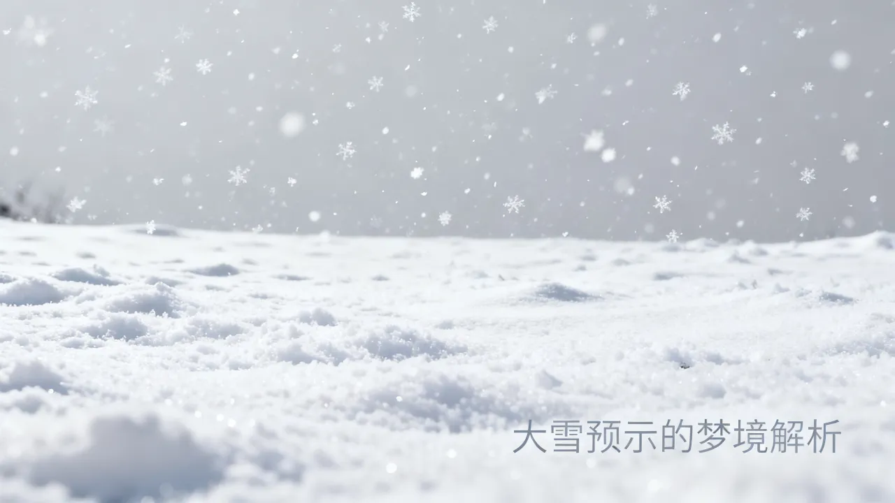 梦到满地大雪预示什么,大雪纷飞梦境有何征兆 梦到满地大雪预示什么,大雪纷飞梦境有何征兆