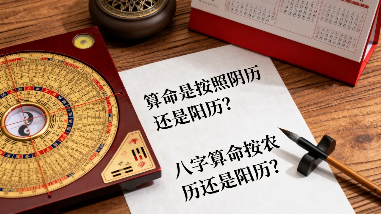 算命是按照阴历还是阳历？八字算命按农历还是阳历？