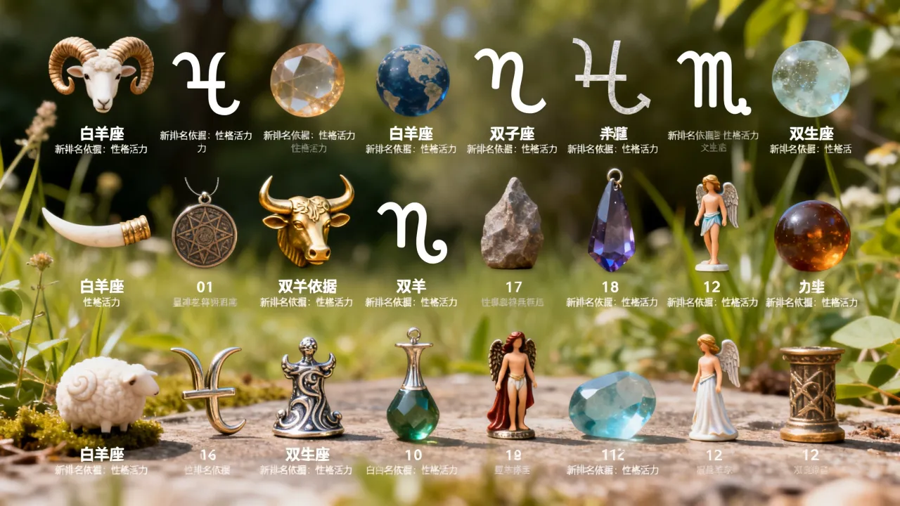 十二星座新排名是什么，最新星座排行依据有哪些？