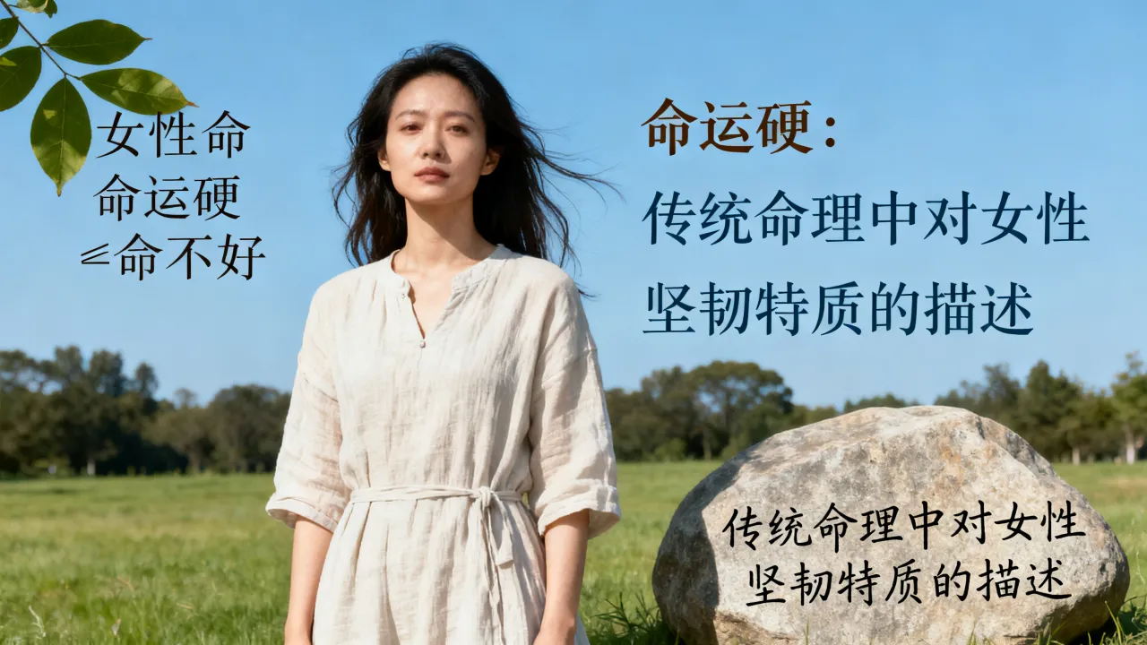 女人命运硬是什么意思,女人命运硬的女人命真的不好吗 女人命运硬是什么意思,女人命运硬的女人命真的不好吗