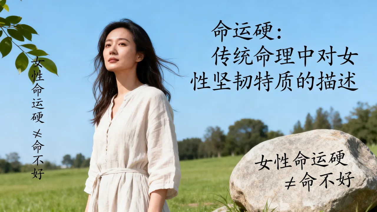 女人命运硬是什么意思,女人命运硬的女人命真的不好吗 女人命运硬是什么意思,女人命运硬的女人命真的不好吗