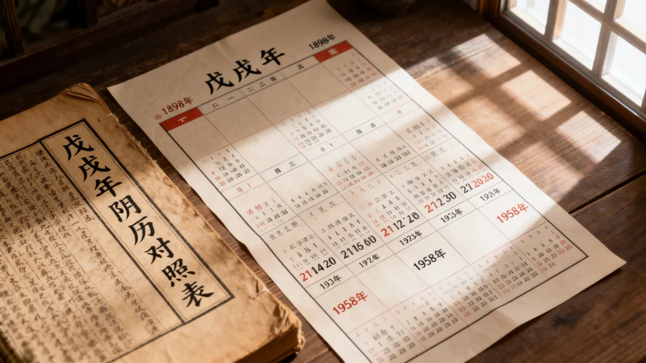 戊戌年阴历是哪一年?戊戌年阴历对照表查询 戊戌年阴历是哪一年?戊戌年阴历对照表查询