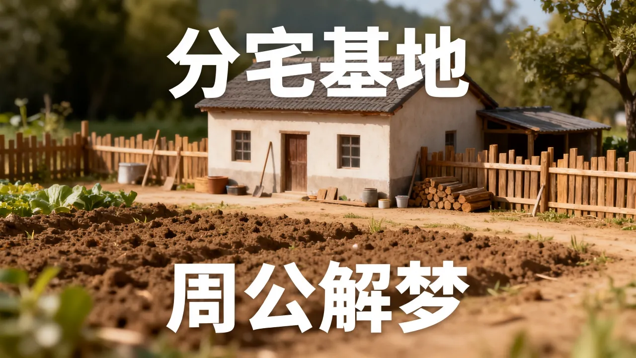 梦到分宅基地有什么意思,周公解梦分宅基地预兆什么? 梦到分宅基地有什么意思,周公解梦分宅基地预兆什么?