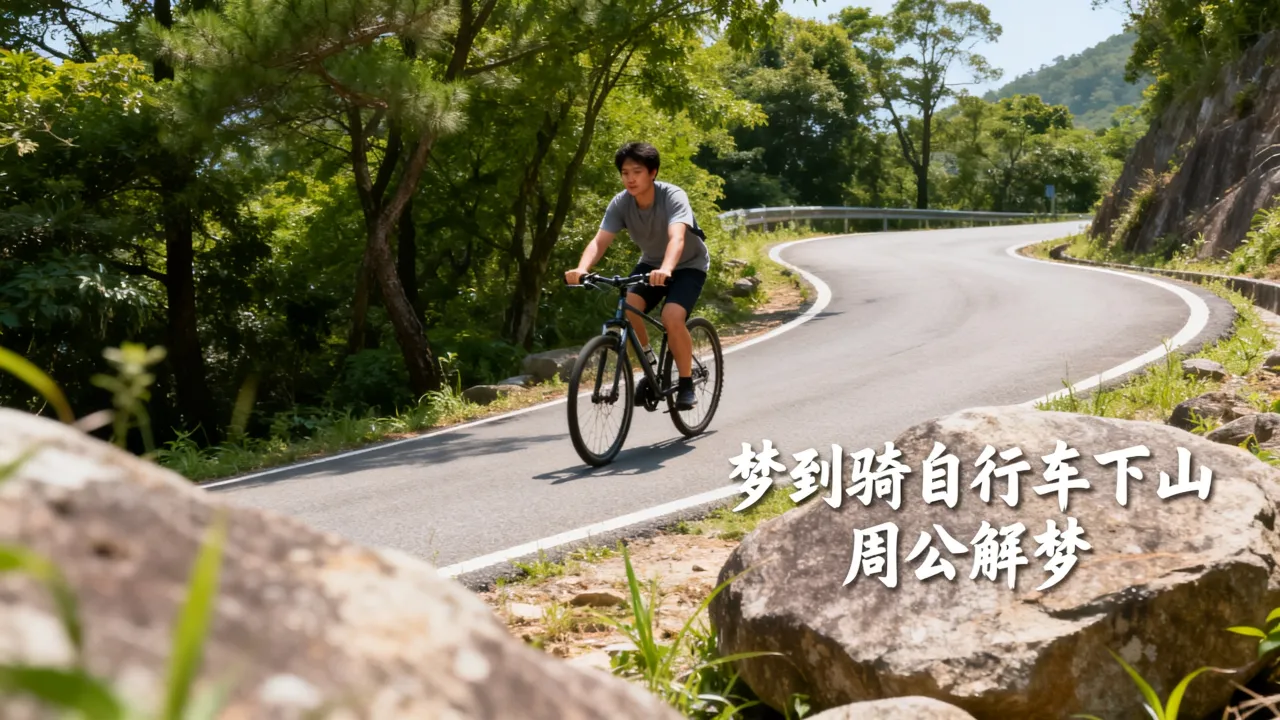 梦到骑自行车下山是什么征兆，周公解梦好不好？