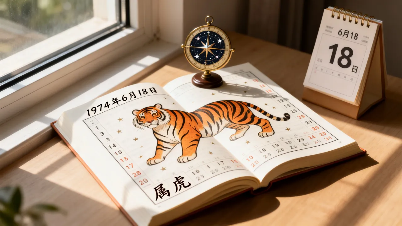 1974年6月18日出生的人命运好吗,74年属虎六月十八是什么命 1974年6月18日出生的人命运好吗,74年属虎六月十八是什么命