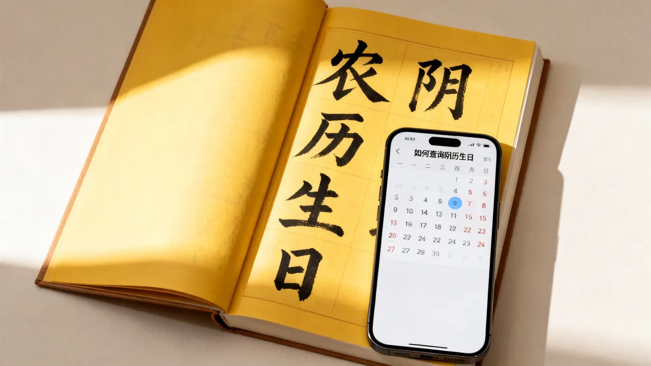 农历生日和阴历生日有什么区别?阴历生日是农历生日吗怎么查 农历生日和阴历生日有什么区别?阴历生日是农历生日吗怎么查