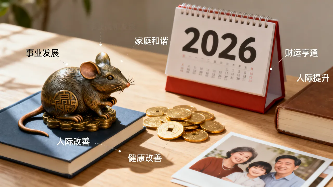属鼠2026年的五大预兆是什么,究竟准不准? 属鼠2026年的五大预兆是什么,究竟准不准?