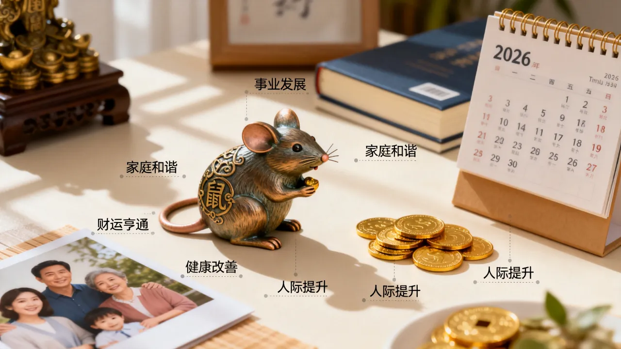属鼠2026年的五大预兆是什么,究竟准不准? 属鼠2026年的五大预兆是什么,究竟准不准?