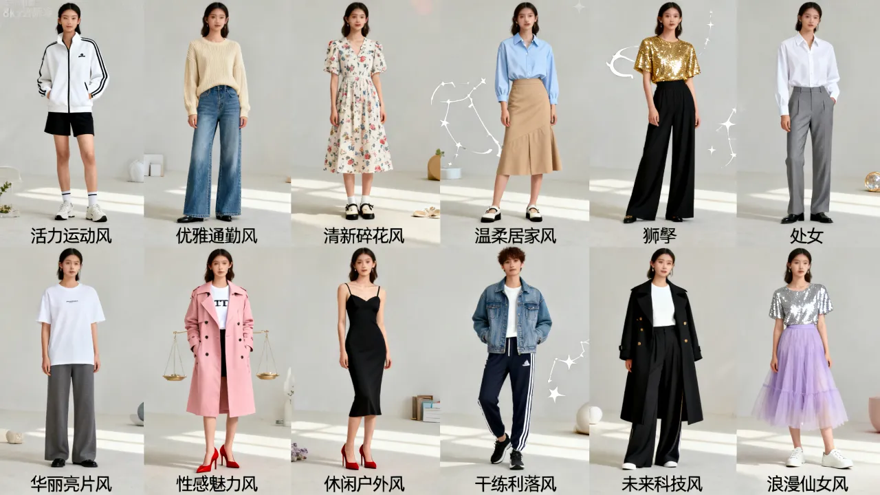 时尚的十二星座怎么穿搭?哪个星座最有时尚感? 时尚的十二星座怎么穿搭?哪个星座最有时尚感?