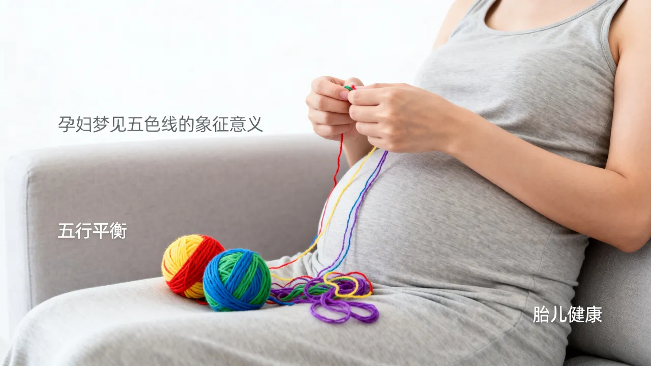 梦见五色线是啥意思,孕妇梦见五色线预示什么 梦见五色线是啥意思,孕妇梦见五色线预示什么