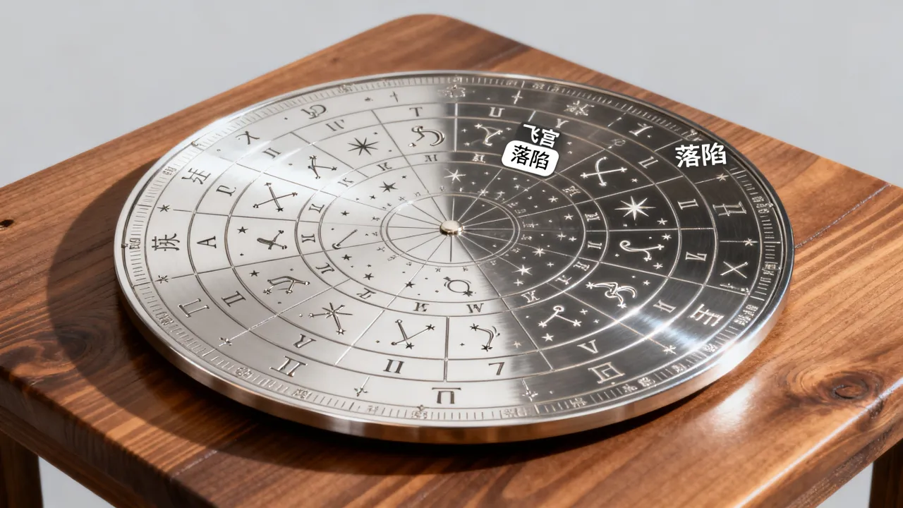 星盘飞宫怎么看吉凶，飞宫落陷的星体如何化解