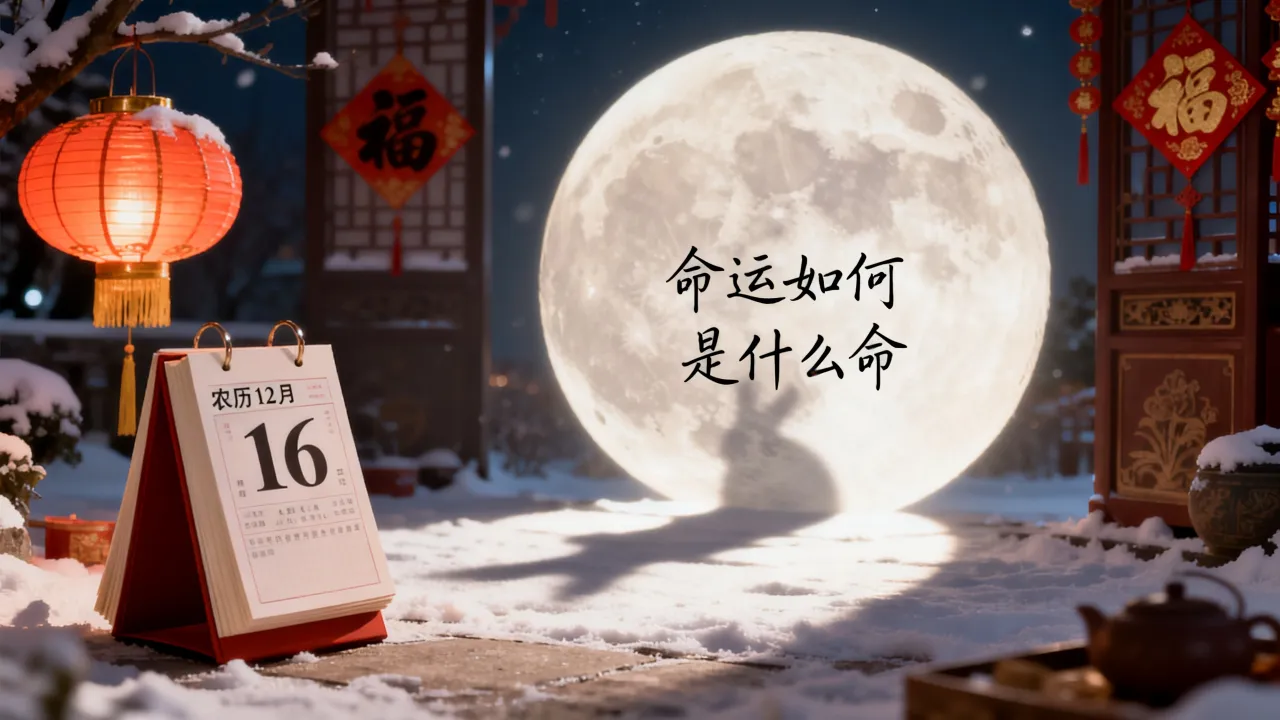 农历12月16的命运如何,农历12月16出生的人是什么命? 农历12月16的命运如何,农历12月16出生的人是什么命?