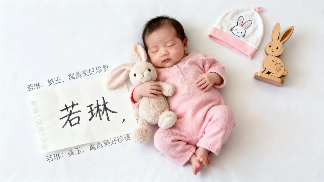 兔宝宝起名若琳怎么样，兔年女宝宝取名若琳好不好