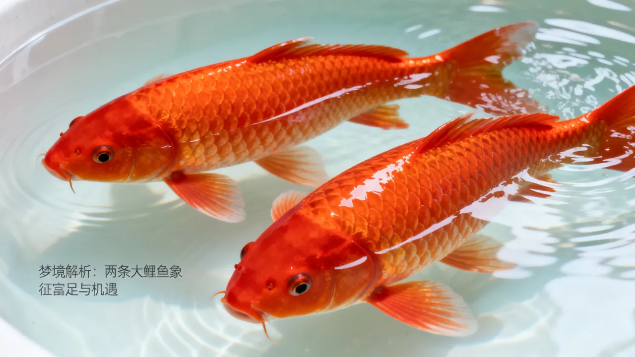 梦到两条大鲤鱼是怎么回事,女人梦见两条大鲤鱼有什么预兆 梦到两条大鲤鱼是怎么回事,女人梦见两条大鲤鱼有什么预兆