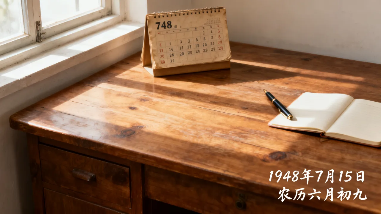 1948年7月15日阴历是几月几号？农历阳历对照表查询