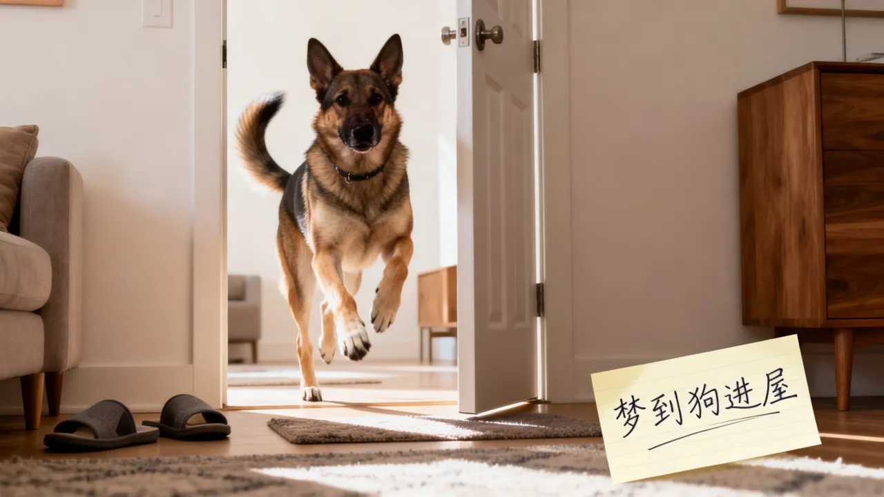 梦到家里来了一条狗什么预兆,梦见狗进屋是好是坏有何征兆 梦到家里来了一条狗什么预兆,梦见狗进屋是好是坏有何征兆