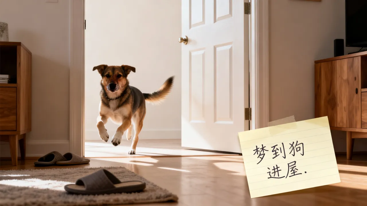 梦到家里来了一条狗什么预兆,梦见狗进屋是好是坏有何征兆 梦到家里来了一条狗什么预兆,梦见狗进屋是好是坏有何征兆