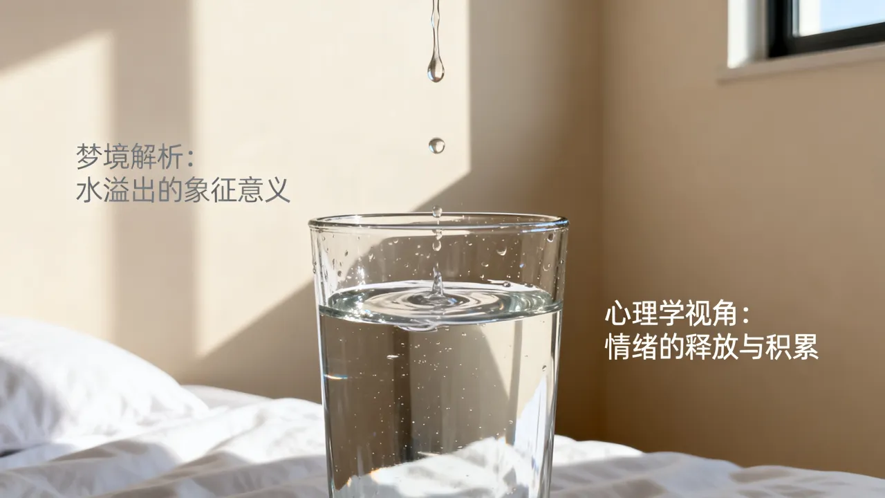 梦到溢出来是怎么回事，梦到水溢出来是什么征兆