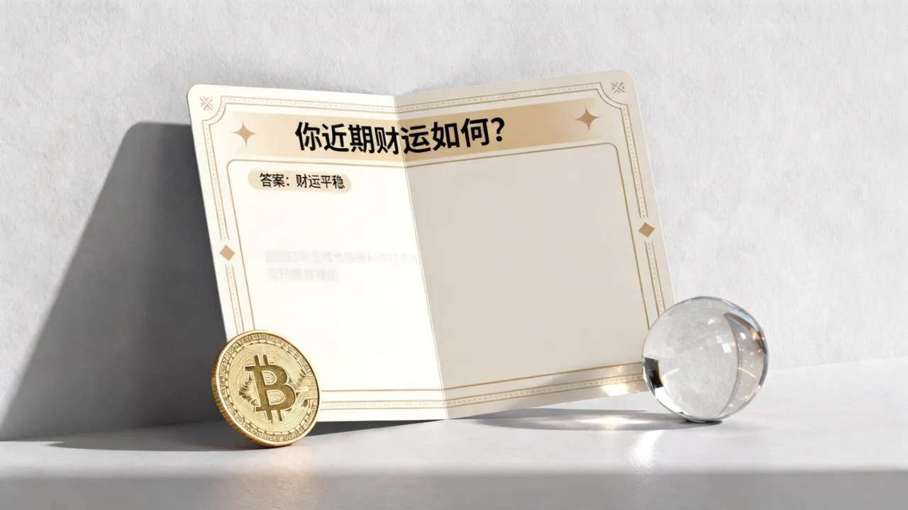 心理测试命运财运真的准吗？测你一生财运命运好不好