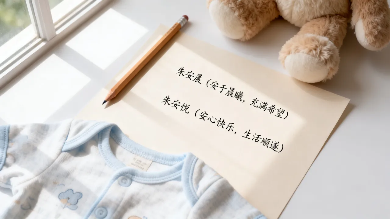 姓朱安的宝宝怎么起名,带安字的名字有哪些好寓意? 姓朱安的宝宝怎么起名,带安字的名字有哪些好寓意?