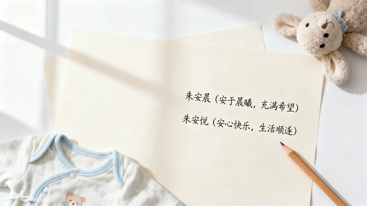 姓朱安的宝宝怎么起名,带安字的名字有哪些好寓意? 姓朱安的宝宝怎么起名,带安字的名字有哪些好寓意?