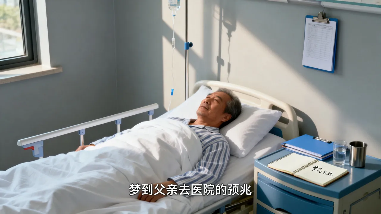 梦到父亲去医院是凶兆还是吉兆，梦见爸爸生病住院好不好