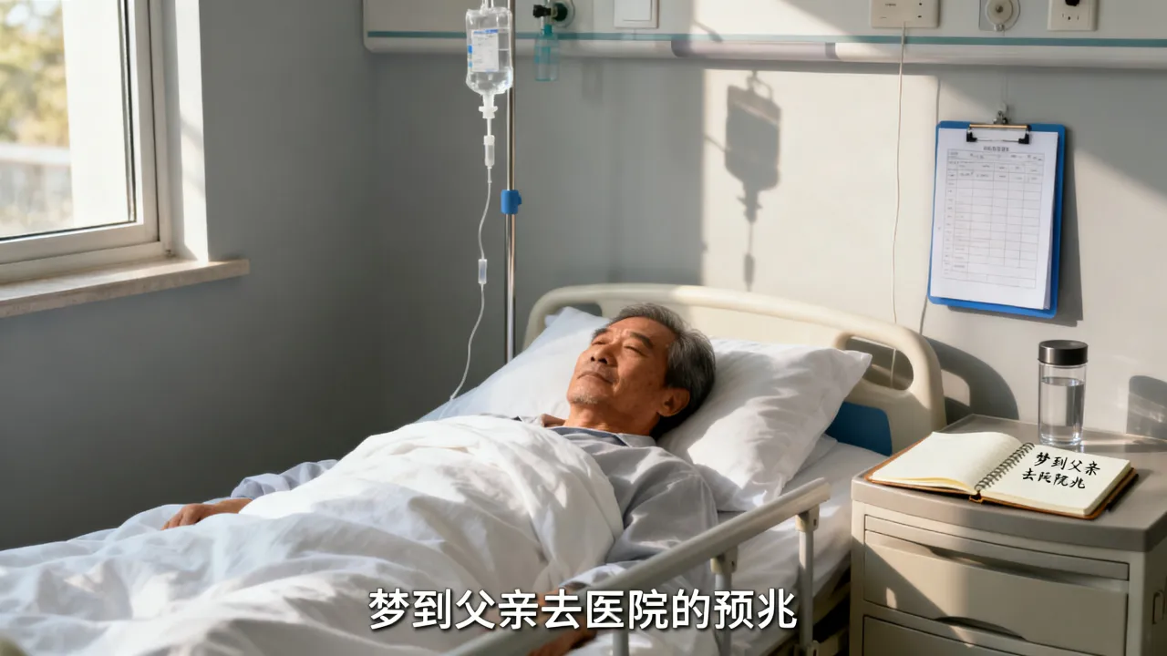 梦到父亲去医院是凶兆还是吉兆，梦见爸爸生病住院好不好