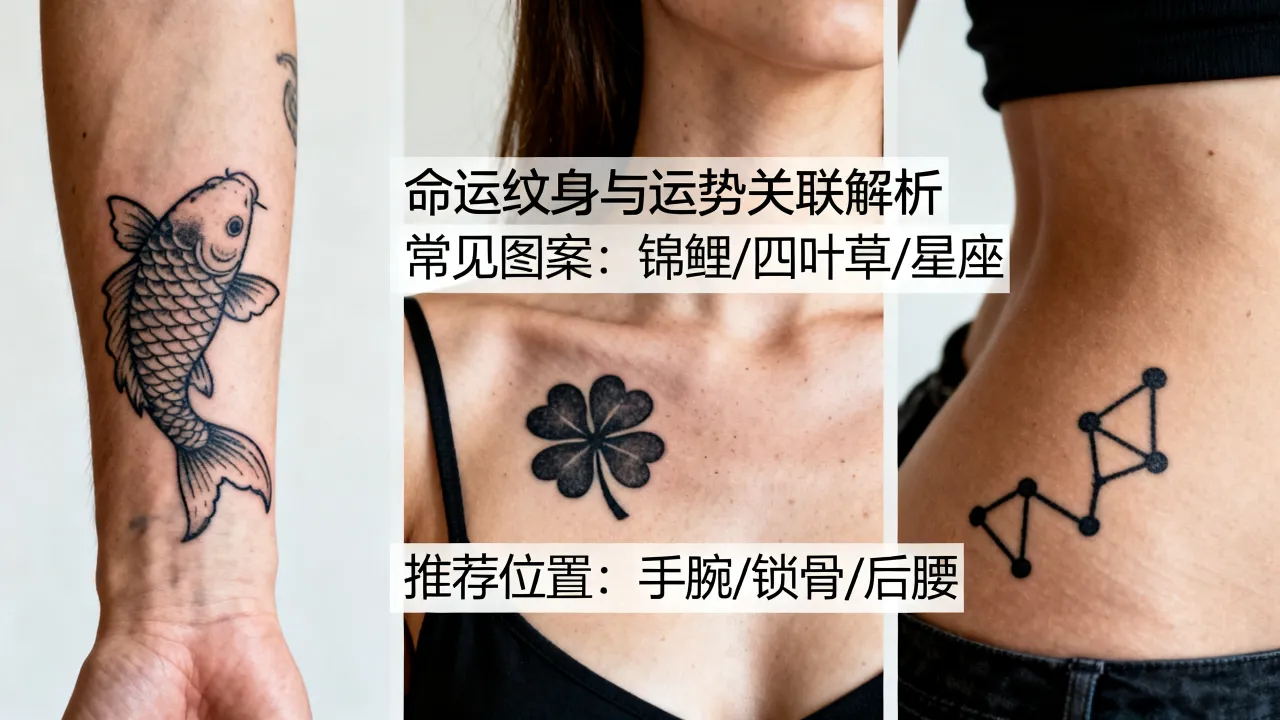 命运纹身真的会带来好运吗,命运纹身图案和位置怎么选? 命运纹身真的会带来好运吗,命运纹身图案和位置怎么选?