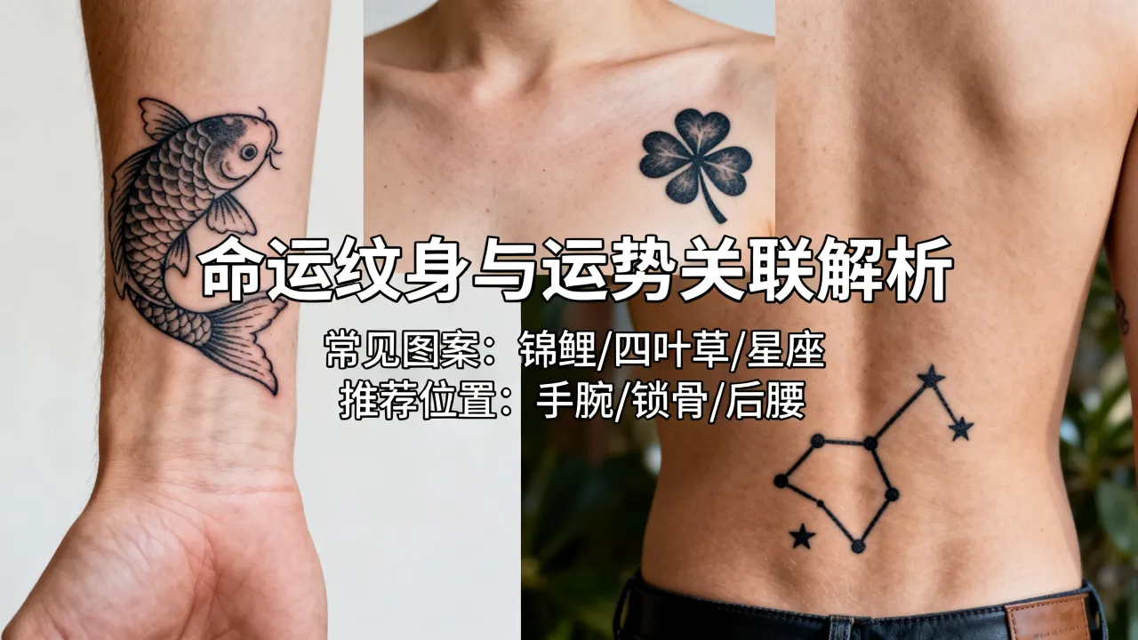 命运纹身真的会带来好运吗,命运纹身图案和位置怎么选? 命运纹身真的会带来好运吗,命运纹身图案和位置怎么选?