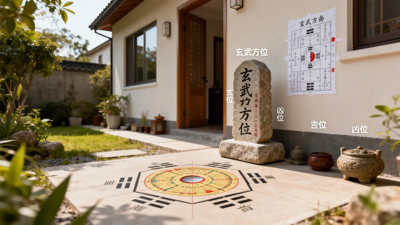 玄武方位怎么看吉凶,住宅风水图解大全 玄武方位怎么看吉凶,住宅风水图解大全