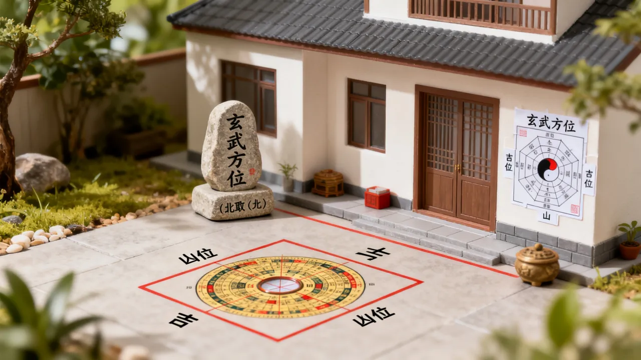 玄武方位怎么看吉凶,住宅风水图解大全 玄武方位怎么看吉凶,住宅风水图解大全