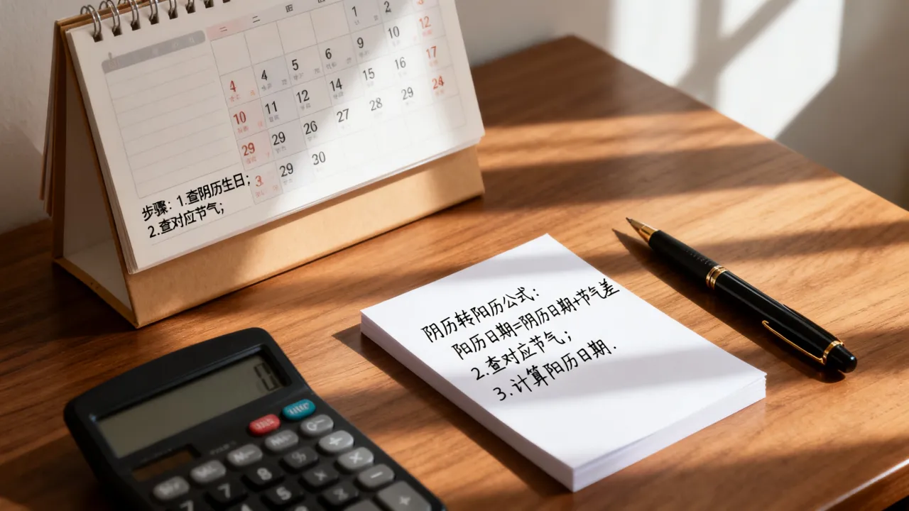 阴历转阳历公式是什么，农历生日换算阳历怎么算