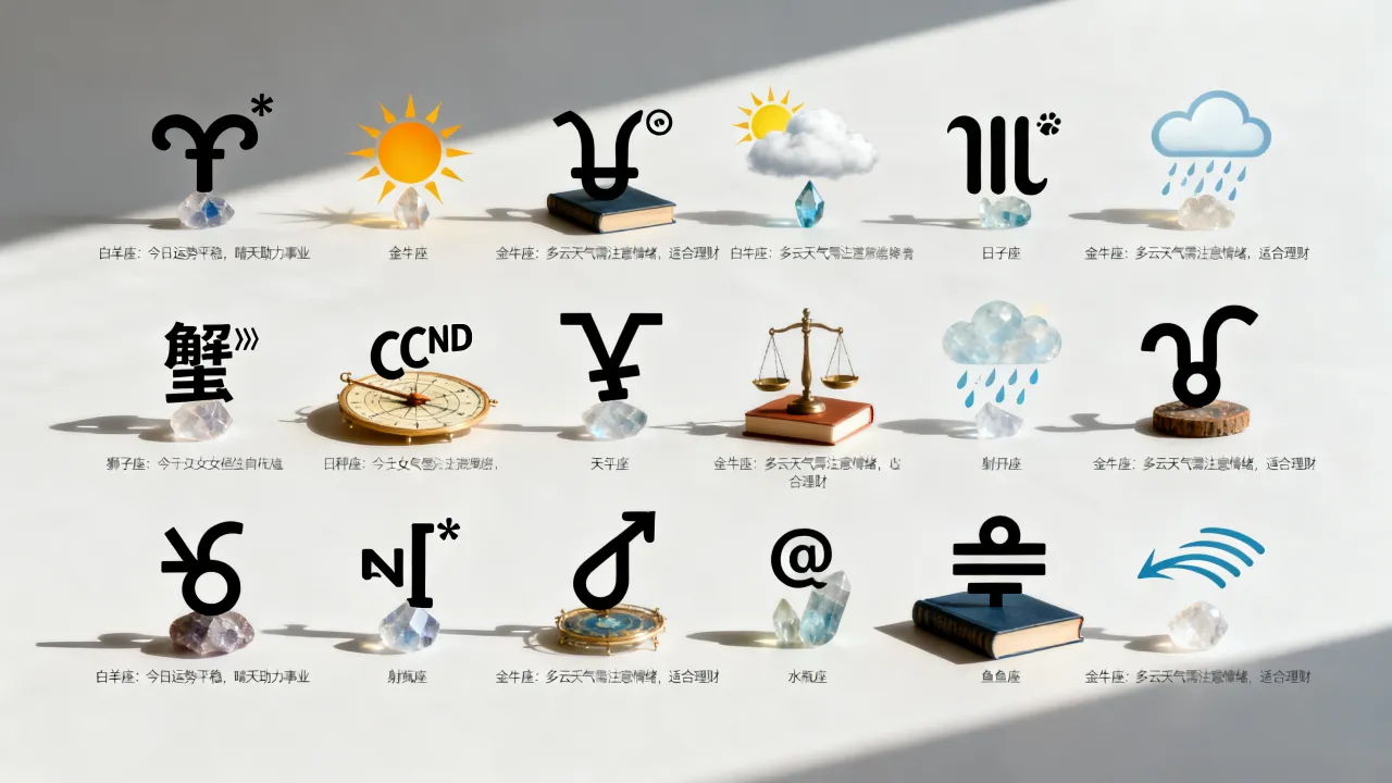 十二星座每日运势如何,天气变化对运势的影响是什么? 十二星座每日运势如何,天气变化对运势的影响是什么?