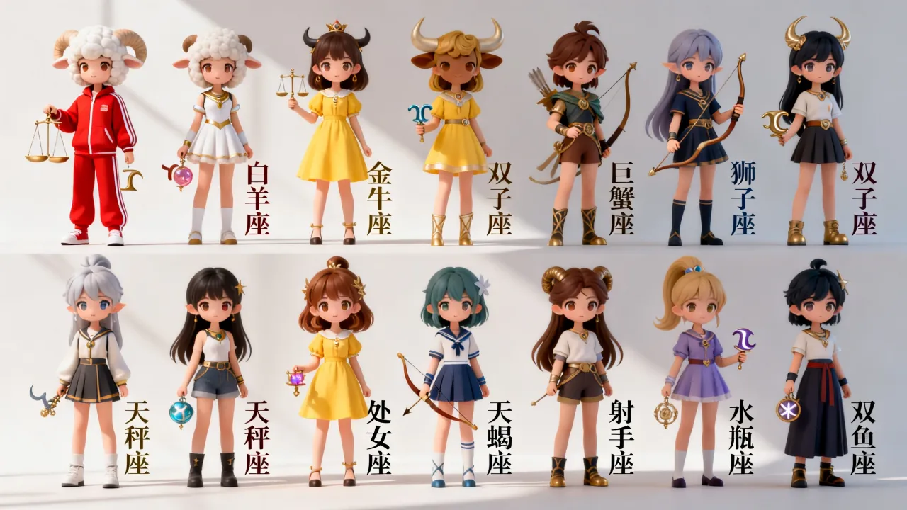 十二星座美少女动漫有哪些好看的,十二星座美少女动漫推荐哪部最经典 十二星座美少女动漫有哪些好看的,十二星座美少女动漫推荐哪部最经典