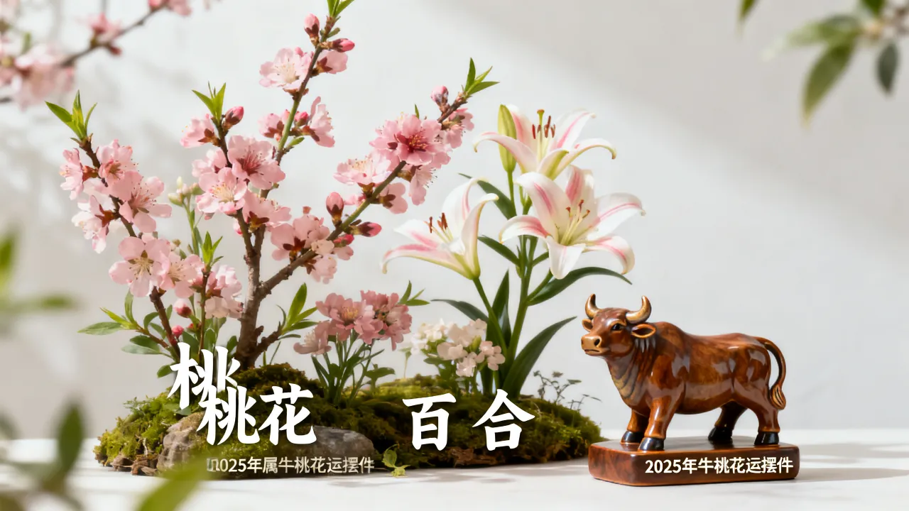 属牛的什么花旺桃花运好,2025年属牛桃花运摆件 属牛的什么花旺桃花运好,2025年属牛桃花运摆件