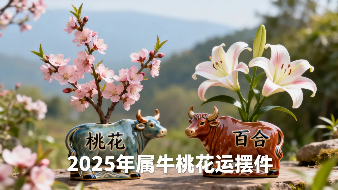 属牛的什么花旺桃花运好,2025年属牛桃花运摆件 属牛的什么花旺桃花运好,2025年属牛桃花运摆件