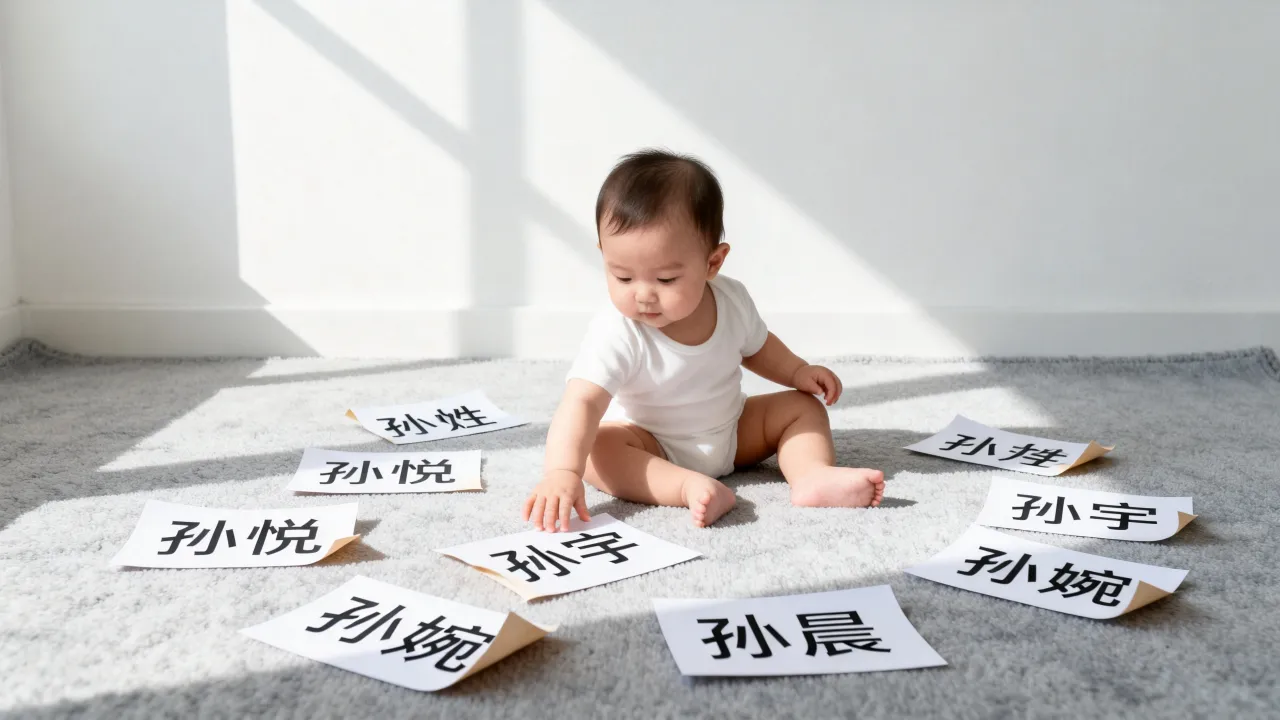 孙宝宝可以怎么起名，孙姓宝宝取名大全免费有哪些