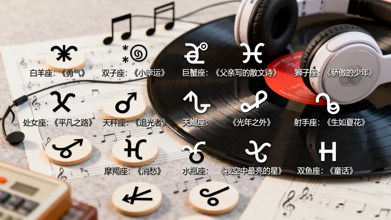 十二星座专属情歌分别是哪些?十二星座情歌大全盘点 十二星座专属情歌分别是哪些?十二星座情歌大全盘点