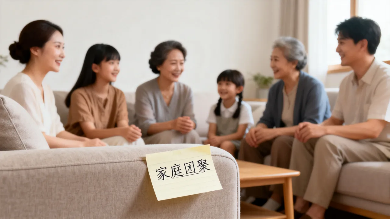 梦到姑姑一家人什么预兆，梦见姑姑一家人是什么意思