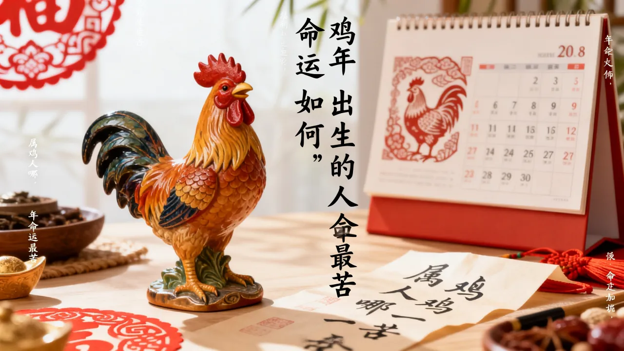 鸡年出生的人命运如何,属鸡人哪一年命运最苦 鸡年出生的人命运如何,属鸡人哪一年命运最苦