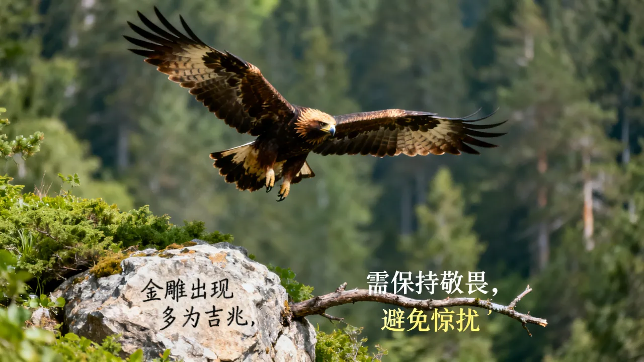 遇上金雕吉凶怎么办呢,金雕出现预示什么征兆 遇上金雕吉凶怎么办呢,金雕出现预示什么征兆