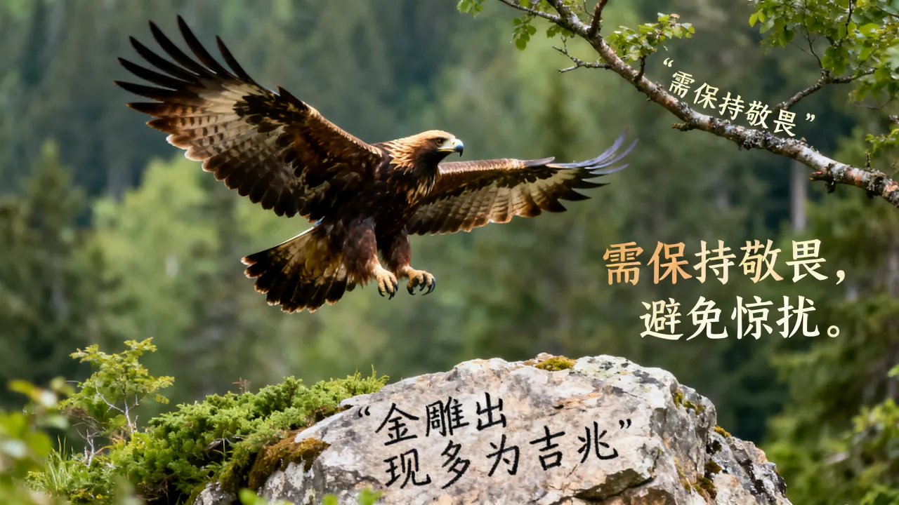 遇上金雕吉凶怎么办呢,金雕出现预示什么征兆 遇上金雕吉凶怎么办呢,金雕出现预示什么征兆