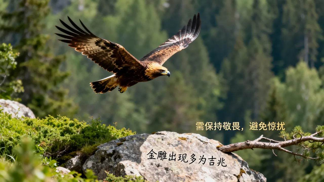 遇上金雕吉凶怎么办呢,金雕出现预示什么征兆 遇上金雕吉凶怎么办呢,金雕出现预示什么征兆