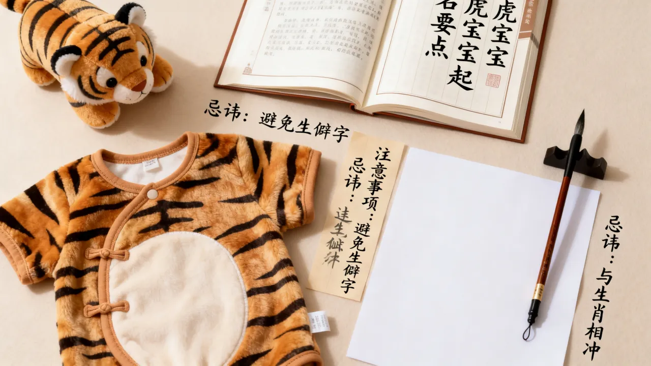 虎宝宝起名要点什么，取名字有哪些注意事项和忌讳？